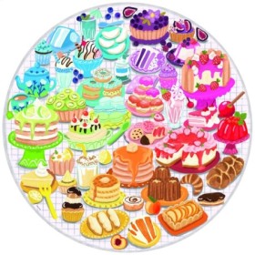 Puzzle cerc desert 500 piese
